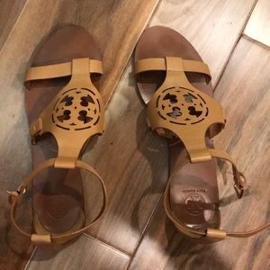 brown sandals